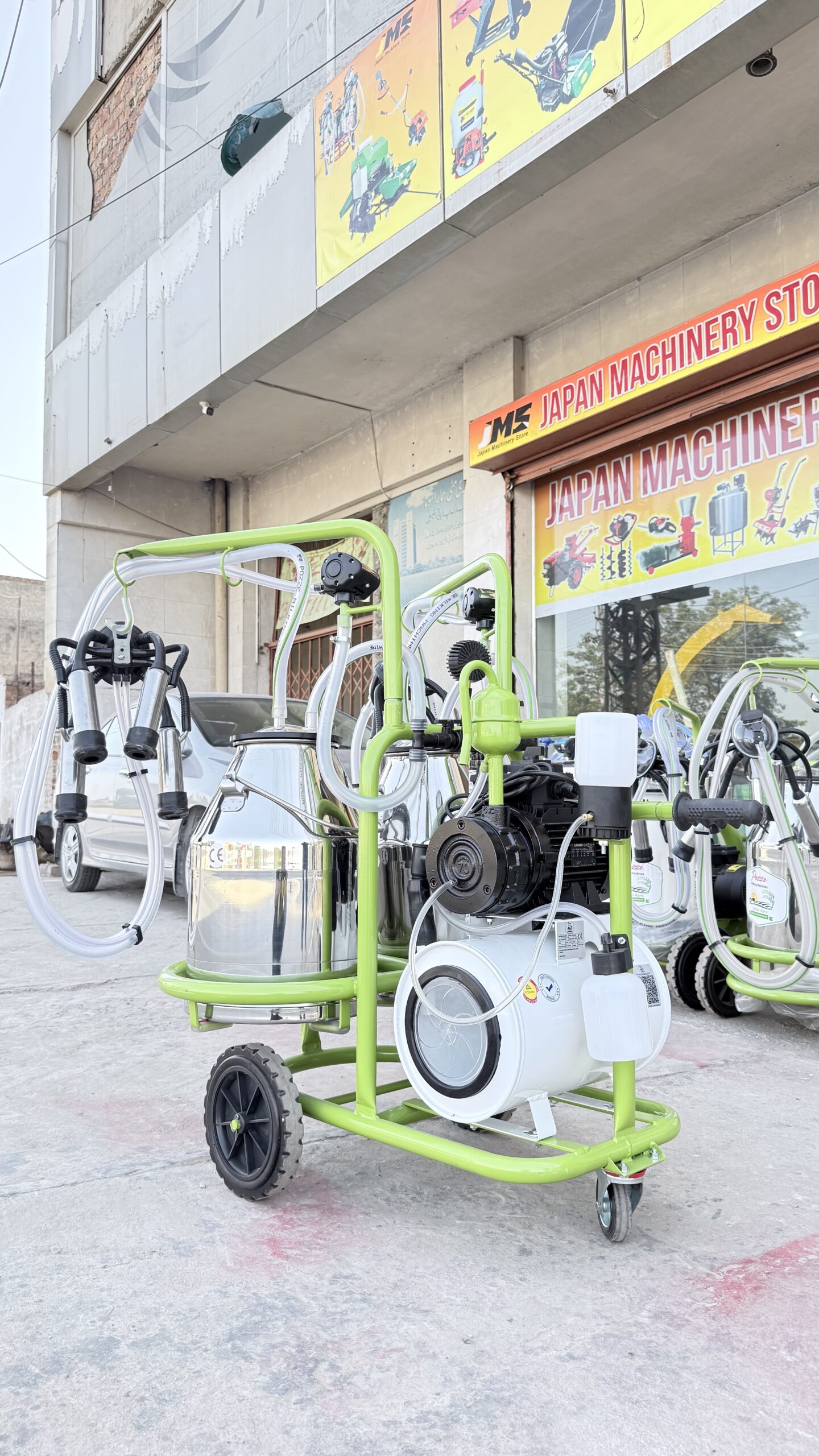 Milking Machine Double Bucket Double Cluster Pozze - Image 5