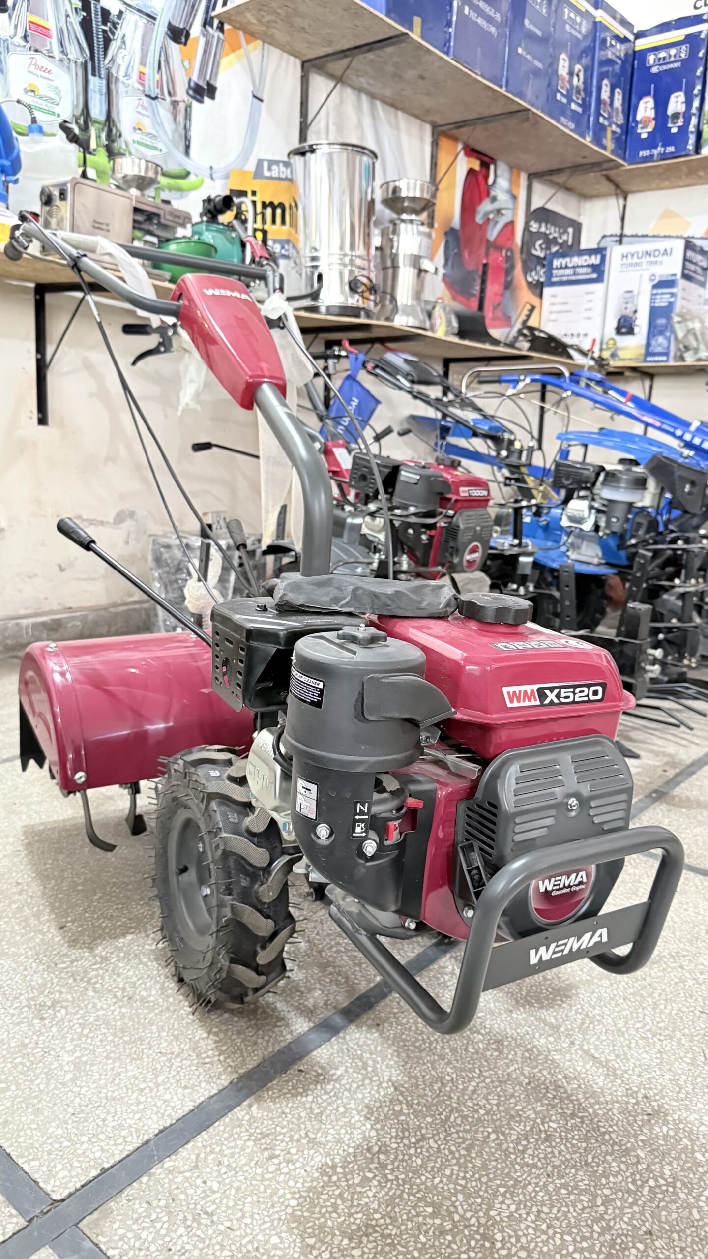 Mini Tractor Weima With Rotavator 7Hp