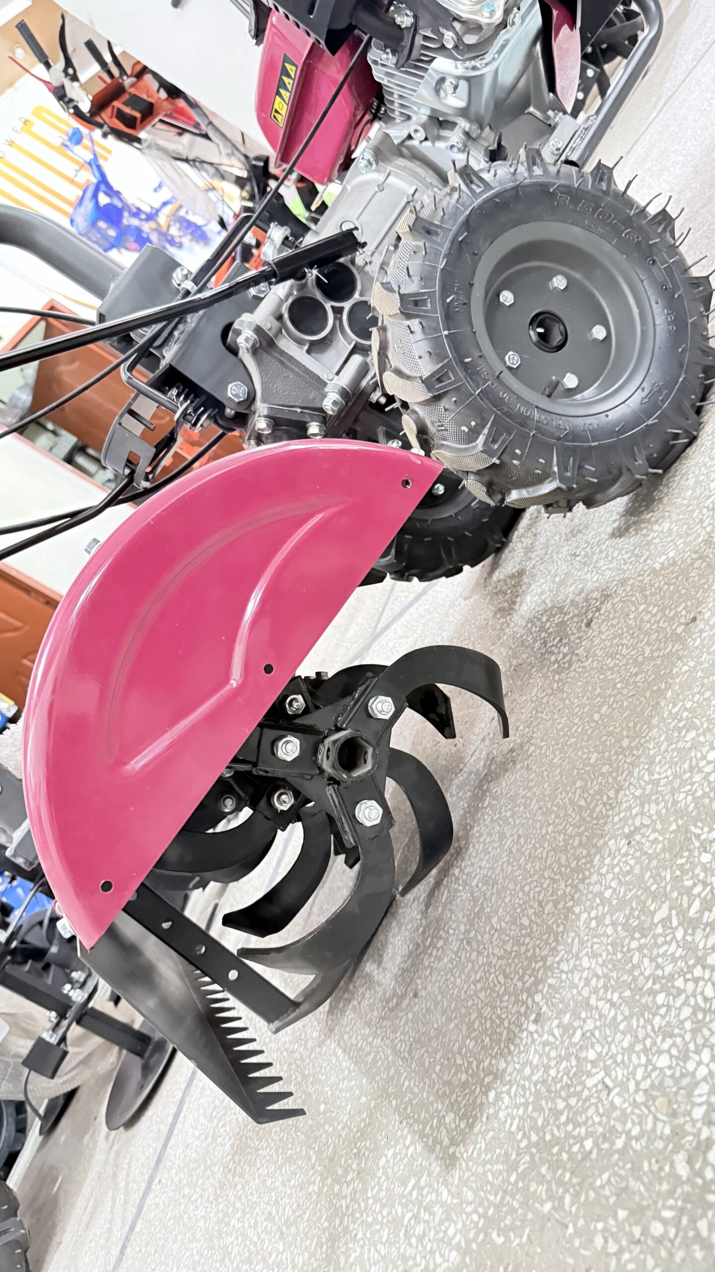 Mini Tractor Weima With Rotavator 7Hp - Image 4