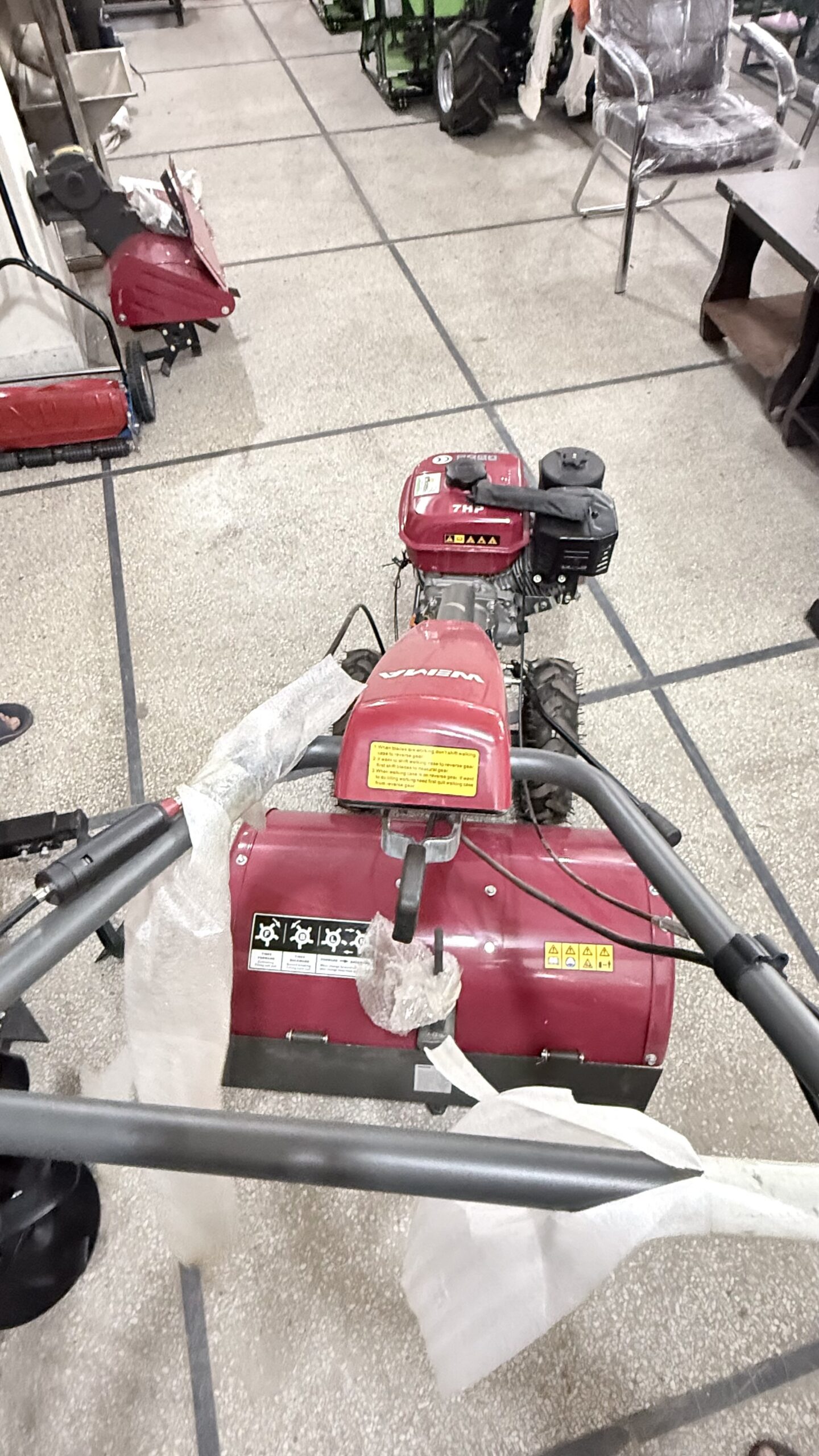 Mini Tractor Weima With Rotavator 7Hp - Image 3